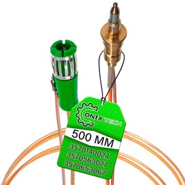 Universal Thermocouple Gas with Magnetic Connection 500 mm with Original Code 3570140024 3570563027 3570653067 for Zanussi ONIX TECH