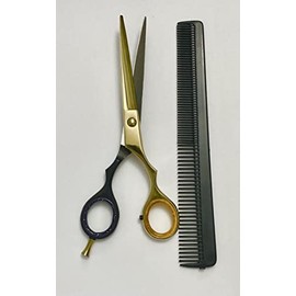 Hairdressing Scissor Kits Hair Cutting Barbers Scissor with Adjustable Screw for Professional Hairdresser ​Grooming Styling Men Women - Hairdressing Scissor with Comb