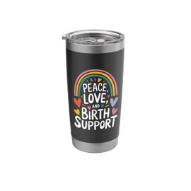 Labor Midwifery Quote for Birth Postpartum Doula Midwife Stainless Steel Insulated Tumbler