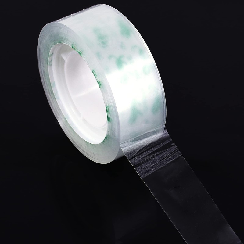 Zngou 2 Rolls Small Clear Tape, 18mm X 25m Clear