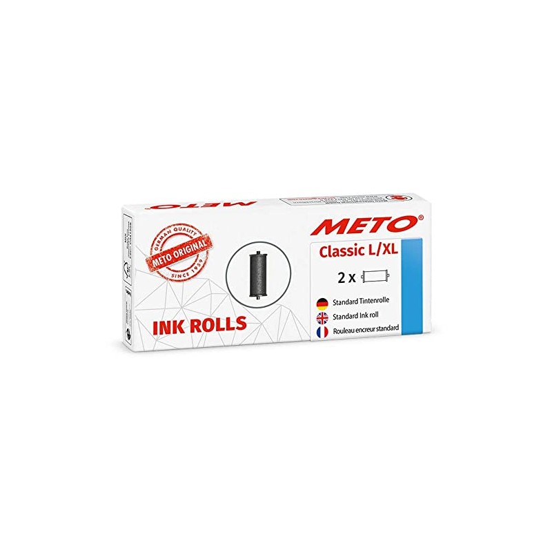Meto Ink Rolls for Meto Classic L/XL Professional Hand Labelling