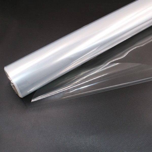 80CM Width 20M Length Cellophane Wrapping Roll Thicken Florists Basket Packing Flower Doll Hampers Wrap Packing Film Bouquets DIY Crafts Christmas Gift Clear Xmas Decoration