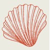 Orenco Originals Nautical Scallop Shell Counted Cross Stitch Patterns