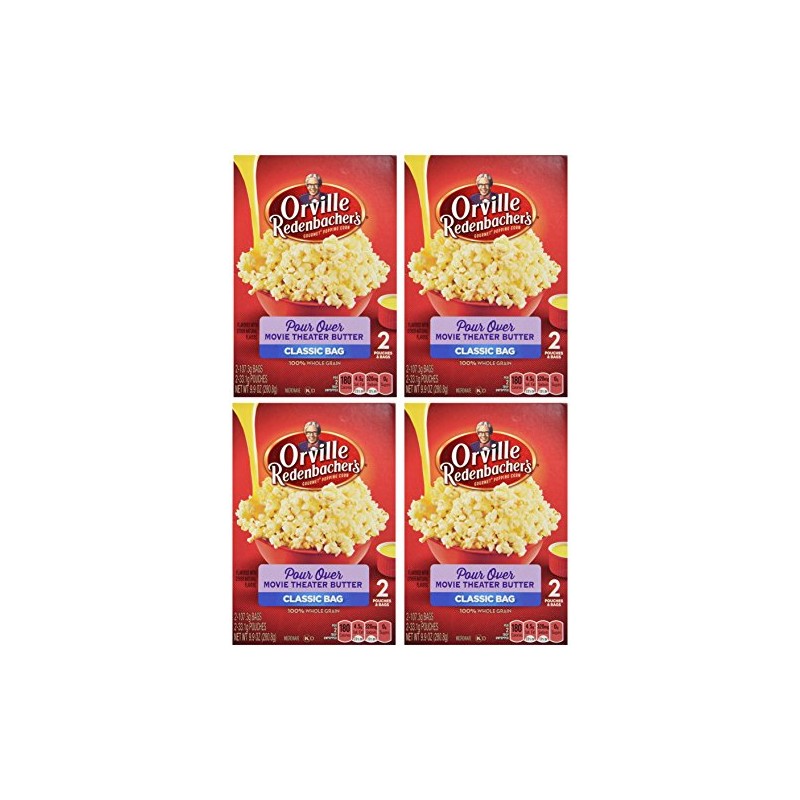 Orville Redenbacher, Pour Over Movie Theater Butter Popcorn, 9.9oz Box