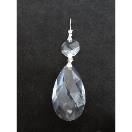 12- 3 " TEAR  AAA GRADE 30 % CRYSTALS PRISM CHANDELIER  PARTS LAMP  brass