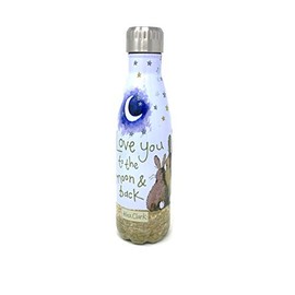 ALEX CLARK Love You to The Moon and Back Rabbit Water Bottle - Keeps Drinks Hot or Cold