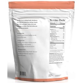Pacific Chai Instant Powdered Chai mix, 48oz canister (48 Ounce (Pack of 2), Spice Chai Latte)