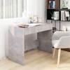vidaXL Modern Desk Engineered Wood with 2-Drawers, Rectangular Study/Office Table