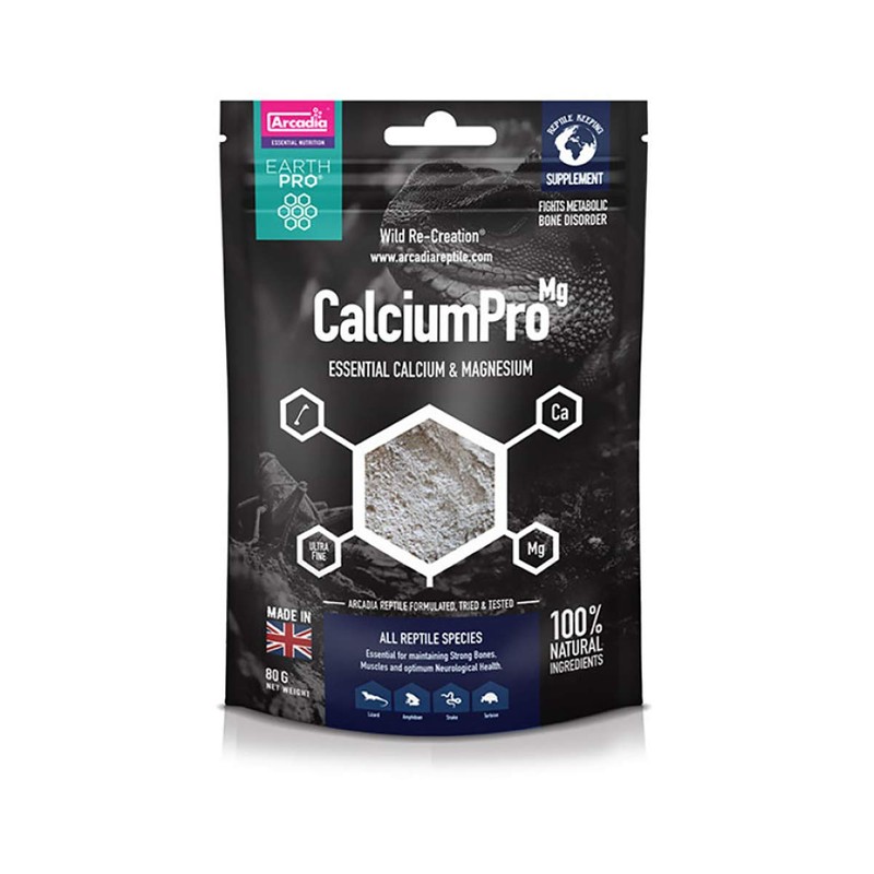 Arcadia - EarthPro-CalciumPro-Mg - 80g - Easy To Use -