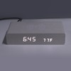 Wooden Digital Clock Wireless Charging Function 3 Brightness Electric Alarm