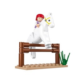 Sluban Jumping Horse Building Set
