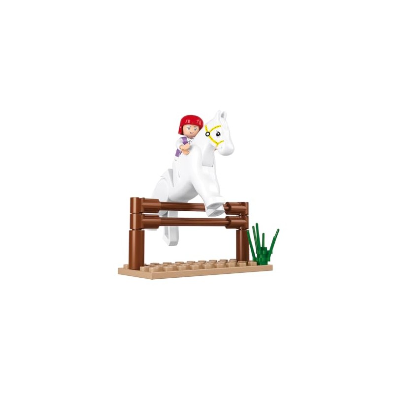 Sluban Jumping Horse Building Set