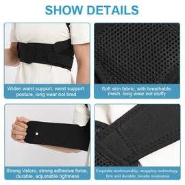 Uprite Back Brace and Posture Corrector for Women and Men, Scoliosis and Hunchback Correction, Back Straightener Posture Corrector, Spine Corrector, Support, Adjustable Posture Trainer