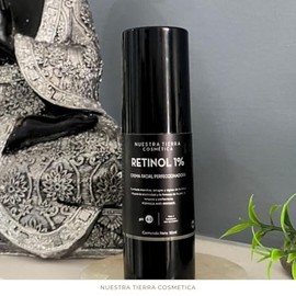 Nuestra Tierra Cosmetica Retinol 1 Crema Facial Perfeccionadora, Anti-Edad y Anti-Arrugas, para Todo Tipo de Piel, 30ml                               
