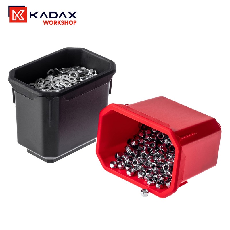 KADAX Container for Tool Storage, Storage Boxes Made of PP
