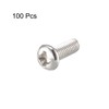 uxcell M3x8mm Stainless Steel Phillips Round Pan Head Machine Screws