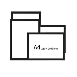 Rikyo 4Pack A4 Self-Adhesive Magnetic Display Photo Frame for 8.5 x 11.75 inch,Magnetic Photo Pockets,Self-adhesive Display Frame Notice Display Frame for Fridge,Whiteboard,Chalkboard,Cabinet(Black)