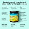 KEY NUTRIENTS Multivitamin Electrolytes Powder No Sugar - Refreshing Lemonade