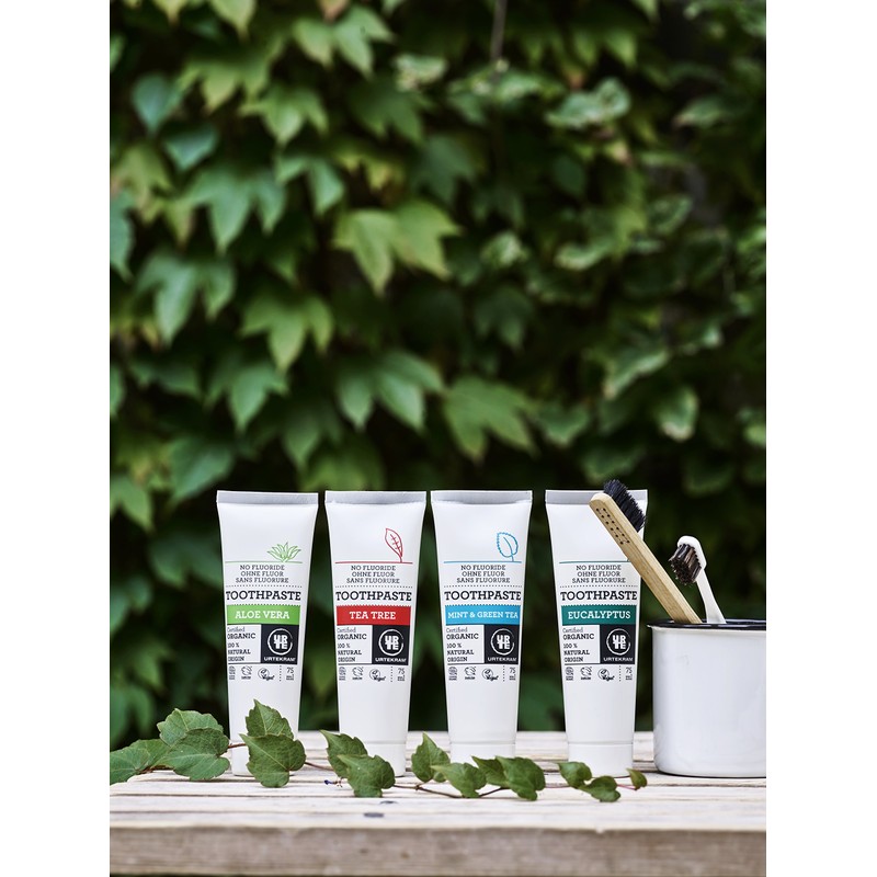 Urtekram 75ml Aloe Vera Organic Toothpaste , Pack of 2