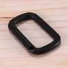 Ahvqevn Mountaineering Button, D-Shaped Spring Buckle, Multifunctional Square Carabiner, Aluminum