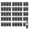 RETON 50 PCS 1 Inch Side Release Buckles, Heavy Duty