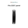 Dangoodbuy Rubber Grommet to Fit 1 3/8" Hole in 3/32"