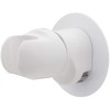 KAKUDAI Shower Hook, Angle Adjustable, 358-126-W, Screw Stop, Cosmetic Plate