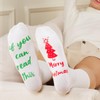 WANZHIHUI 6 Pairs Funny Women Novelty Socks with Grips- Gift