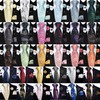 GUSLESON Sky Blue Tie Set for Men Silk Paisley Necktie