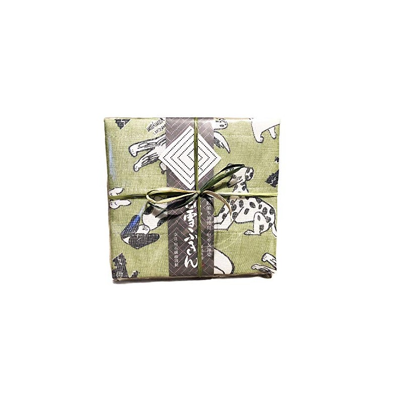 Snow White Dish Towel, Yuzen Dish Towel, Bow Wow Wow,