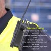 Walkie Talkie Carry Holder 90 Degree Rotating Back Clip Holder