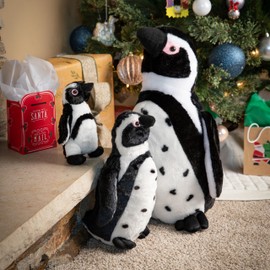 The Petting Zoo African Blackfoot Penguin Stuffed Animal Plushie, Gifts for Kids, Wild Onez Sealife Animals, Penguin Plush Toy 22 Inches