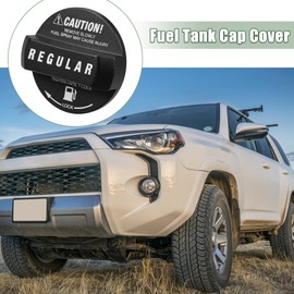 X AUTOHAUX Fuel Tank Cap Cover Gas Fuel Cap Tank Filler Cover Replacement for Toyota Black