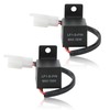 Pack of 2 LED Indicator Relay 12 V 2 Pin,