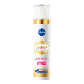 NIVEA Fluido de día Luminous Antimanchas 630 Cellular Fps50 40ml, Tipo de piel