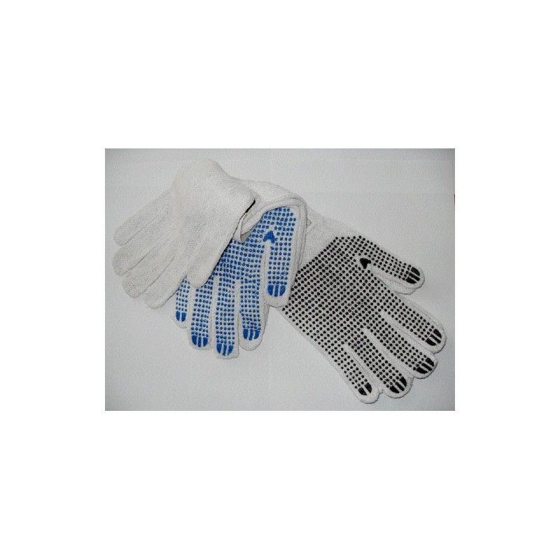Osma 43566 Gardening Gloves Work Gloves 2 Pairs Cotton