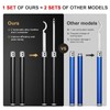 Carbide Lathe Tools, Christmas Gifts,Wood Lathe Tools with Removable Handle,