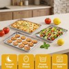 IJRPLM 12 Pack Baking Sheet Stainless Steel, 6.7 x 5