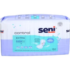 Seni Control Extra Incontinence Pads (Pack of 15)