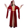 SEA HARE Medieval Renaissance Girls' Princess Dress (S: 4-6 Years)
