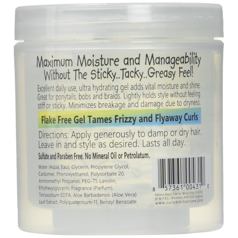 Curlykids Curly Kids Curly Gel Moisturizer, 6 Oz