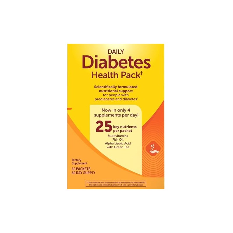 (ONLY GreenFoods) Diabiets Health Pack, 60 Packets from GreenFoods