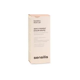Sensilis Skin D-Pigment Color Drops, Makeup Concealer, Corrects Spots, with Organic Pigment Extract from Sclarea and Stabilised Vitamin C, Beige Dore - 30 ml
