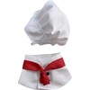 1 Set White Small Dogs Hat Photography Prop Funny Chef