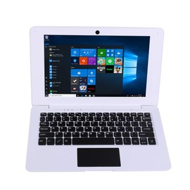 ZHAOHUIXIN Mini Portable Windows Laptop with Intel Celeron N3350CPU 3GB RAM 64GB EMMC 10.1inch IPS Screen, Laptops for Kids Student Men&Women (White)