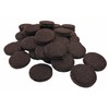 Shepherd Hardware 9822 1-Inch Self-Adhesive Felt Furniture Pads, 4-Pack, Brown
