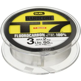 Duel Hardcore T7 Line (Fluorocarbon): 26.4 ft (80 m), 6Lbs. Super Clear