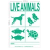 International AIR Transport Travel Live Animal Species Labels 6pk