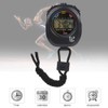 Qiilu 2 PCS Sport Timer, Cronógrafo Digital Preciso Handheld Multifunción