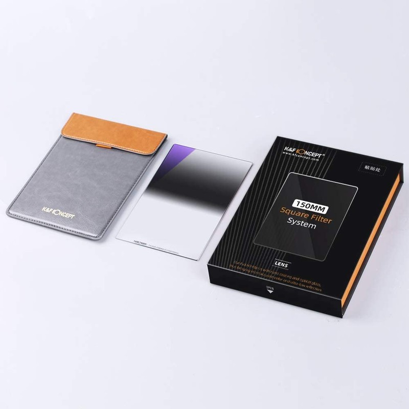 K&F Concept Reverse Graduated ND8 Filters, Square GND8 Grad Neutral